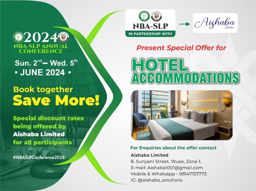 Hotel Accommodation for 2024 Conference